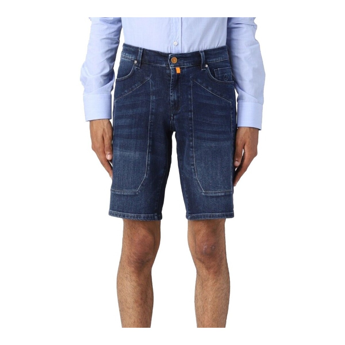 Kleidung Herren Shorts / Bermudas Jeckerson JKUBE001KI001 Blau