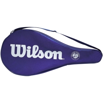 Taschen Sporttaschen Wilson Roland Garros Tennis Cover Bag Blau