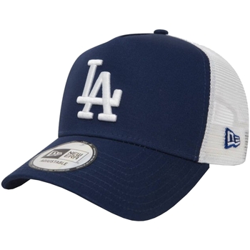 Accessoires Damen Schirmmütze New-Era Los Angeles Dodgers MLB Clean Cap Weiss