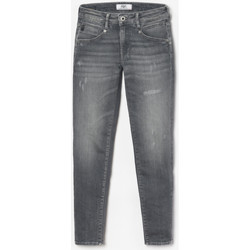 Kleidung Damen Jeans Le Temps des Cerises Linz power skinny 7/8 Jeans destroyed grau Nr. 2 Grau