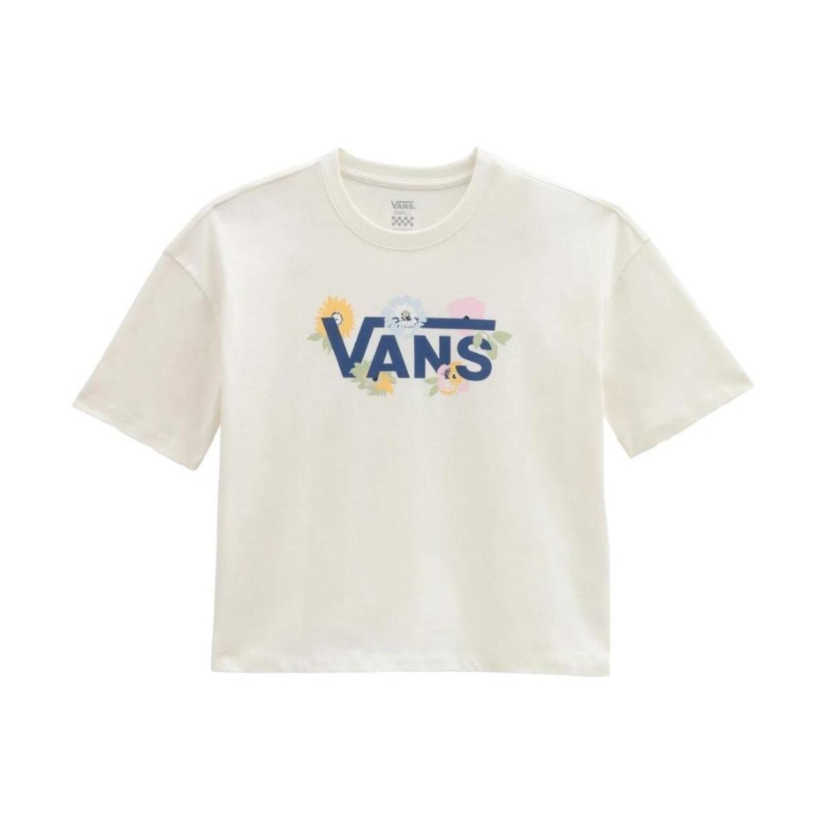Kleidung Damen T-Shirts Vans  Weiss