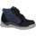Schuhe Jungen Derby-Schuhe & Richelieu Ricosta Klettschuhe MARVI Blau