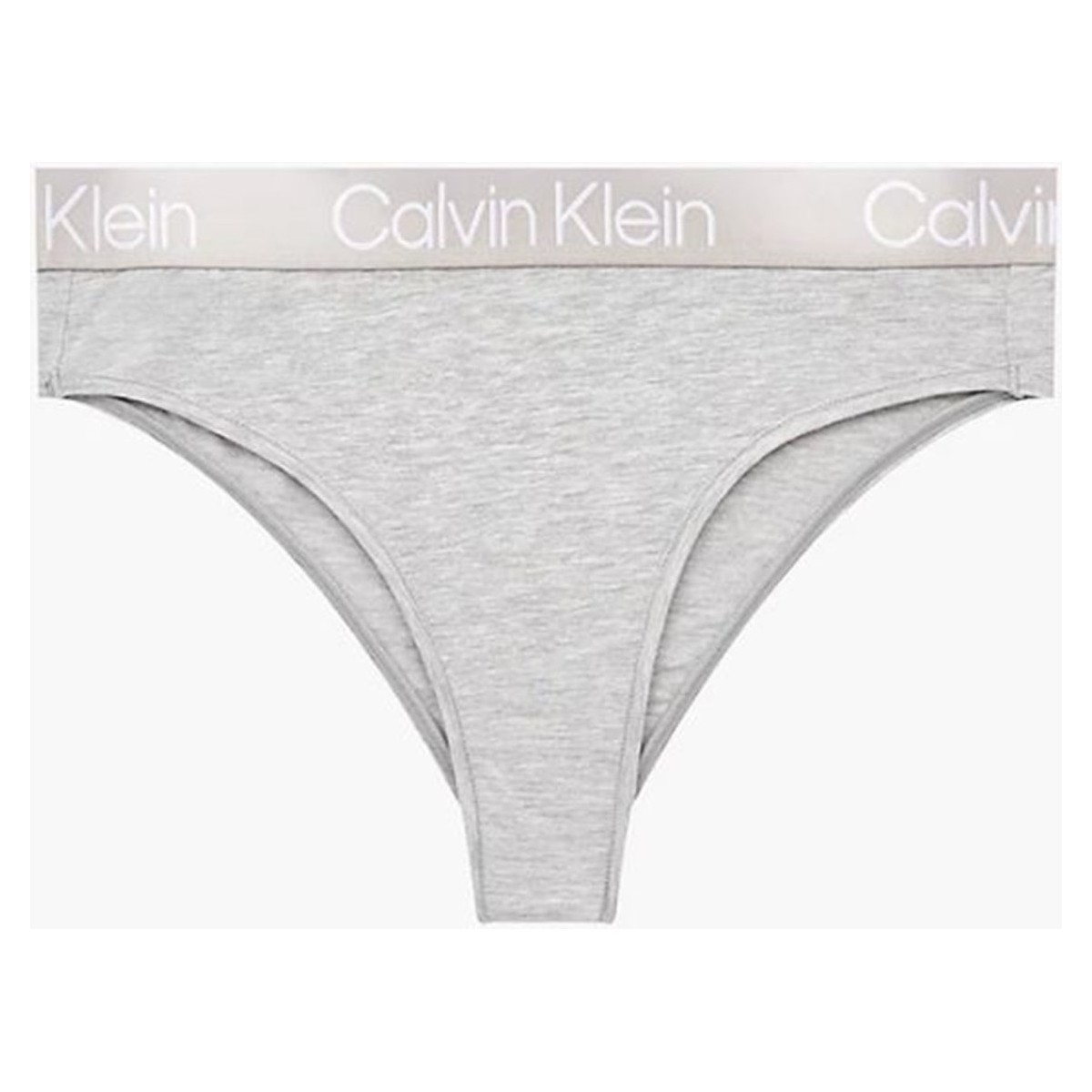 Unterwäsche Damen Slips Calvin Klein Jeans 000QF6718E Grau