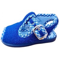 Schuhe Kinder Hausschuhe Colores 021035 Azul Blau