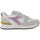 Schuhe Damen Sneaker Diadora 101.178330 01 C3113 White/Pink lady Weiss