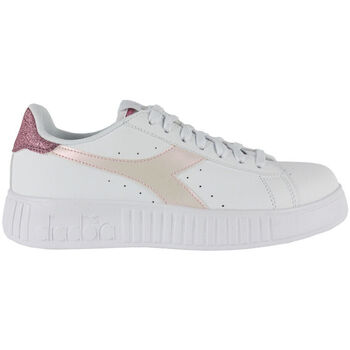 Diadora  Sneaker Step p glitter rainbow 101.178338 01 C3113 White/Pink lady