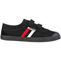 Schuhe Kinder Sneaker Kawasaki Retro Shoe W/velcro K204505 1001S Black Solid Schwarz
