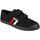 Schuhe Damen Sneaker Kawasaki Retro Shoe W/velcro K204505 1001S Black Solid Schwarz