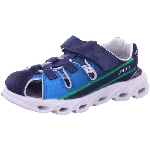 Schuhe Jungen Derby-Schuhe & Richelieu Vado Klettschuhe sea (-kombi) 55202-162 Blau
