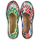 Schuhe Leinen-Pantoletten mit gefloch Art of Soule  Multicolor