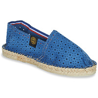 Schuhe Leinen-Pantoletten mit gefloch Art of Soule  Blau