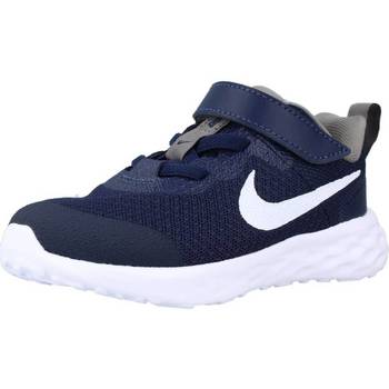 Schuhe Jungen Sneaker Low Nike REVOLUTION 6 BABY/TODDL Blau