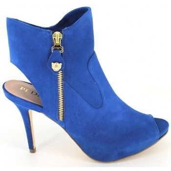 Schuhe Damen Low Boots Pedro Miralles 5558 Blau