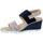 Schuhe Damen Sandalen / Sandaletten Pedro Miralles Weekend 11260 Casual Sandalen für Damen Blau