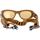 Uhren & Schmuck Sonnenbrillen D&G Dolce&Gabbana Sonnenbrille DG6174 329273 Braun