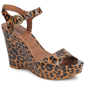 Schuhe Damen Sandalen / Sandaletten Lucky Brand LINDEY Leopard