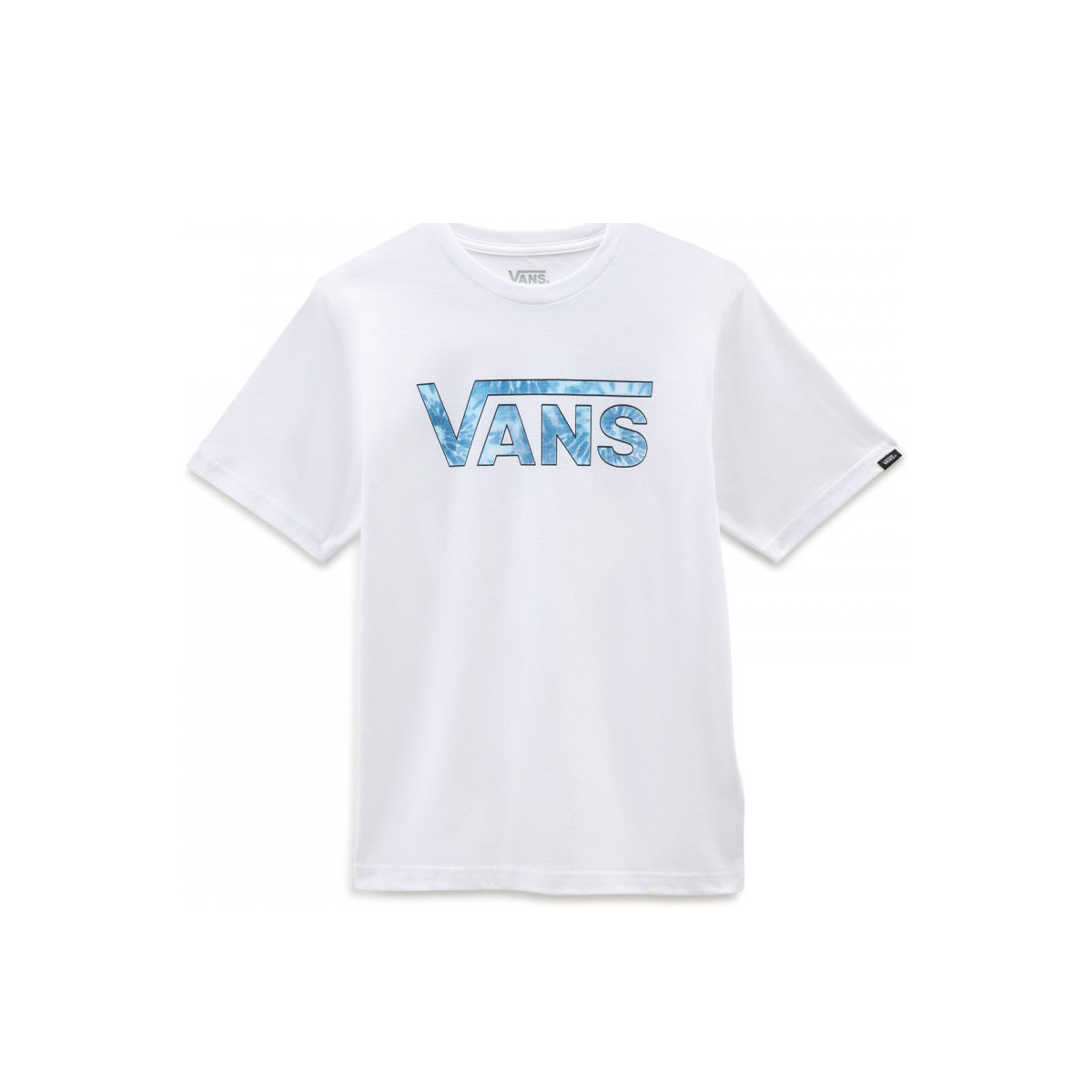 Kleidung Kinder T-Shirts & Poloshirts Vans classic logo Weiss