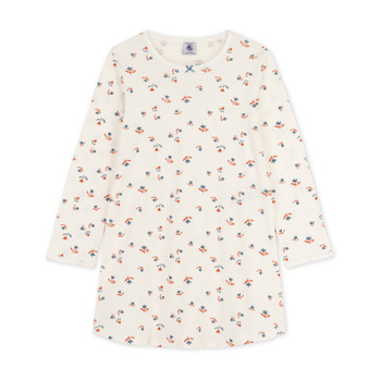 Kleidung Mädchen Pyjamas/ Nachthemden Petit Bateau CHICHOU Weiss