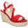 Schuhe Damen Sandalen / Sandaletten Azarey 494F081/197 Rot