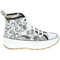 Schuhe Damen Sneaker Rosemetal Frasne Mid Blanc Impr Multicolor