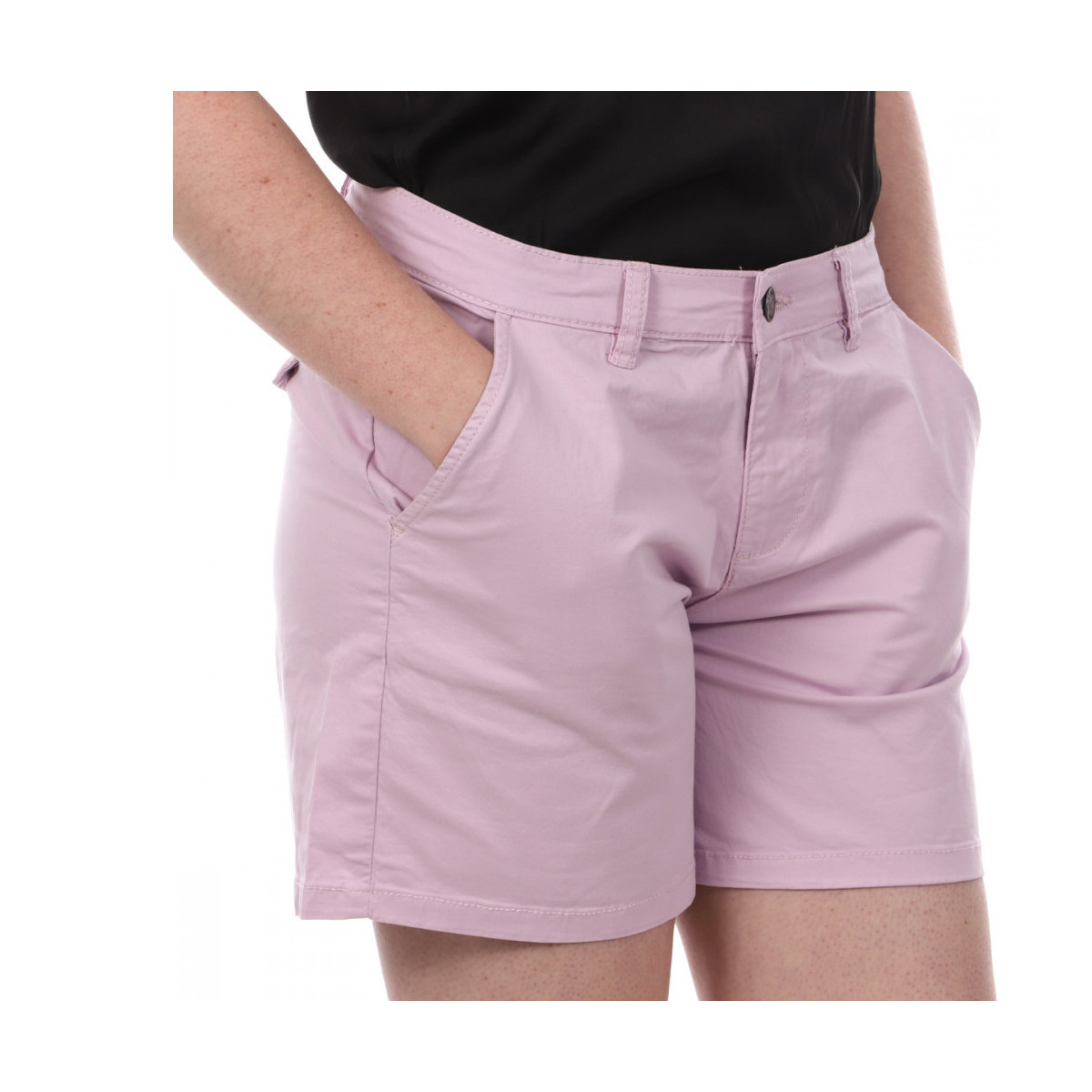 Kleidung Damen Shorts / Bermudas Lee Cooper LEE-008101 Violett