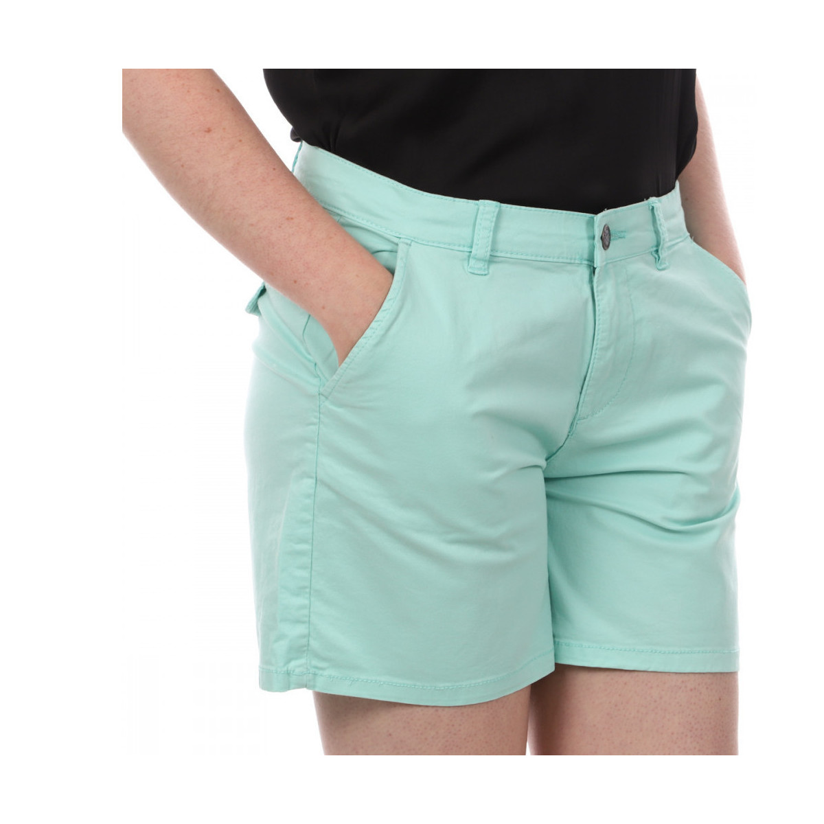 Kleidung Damen Shorts / Bermudas Lee Cooper LEE-008101 Grün