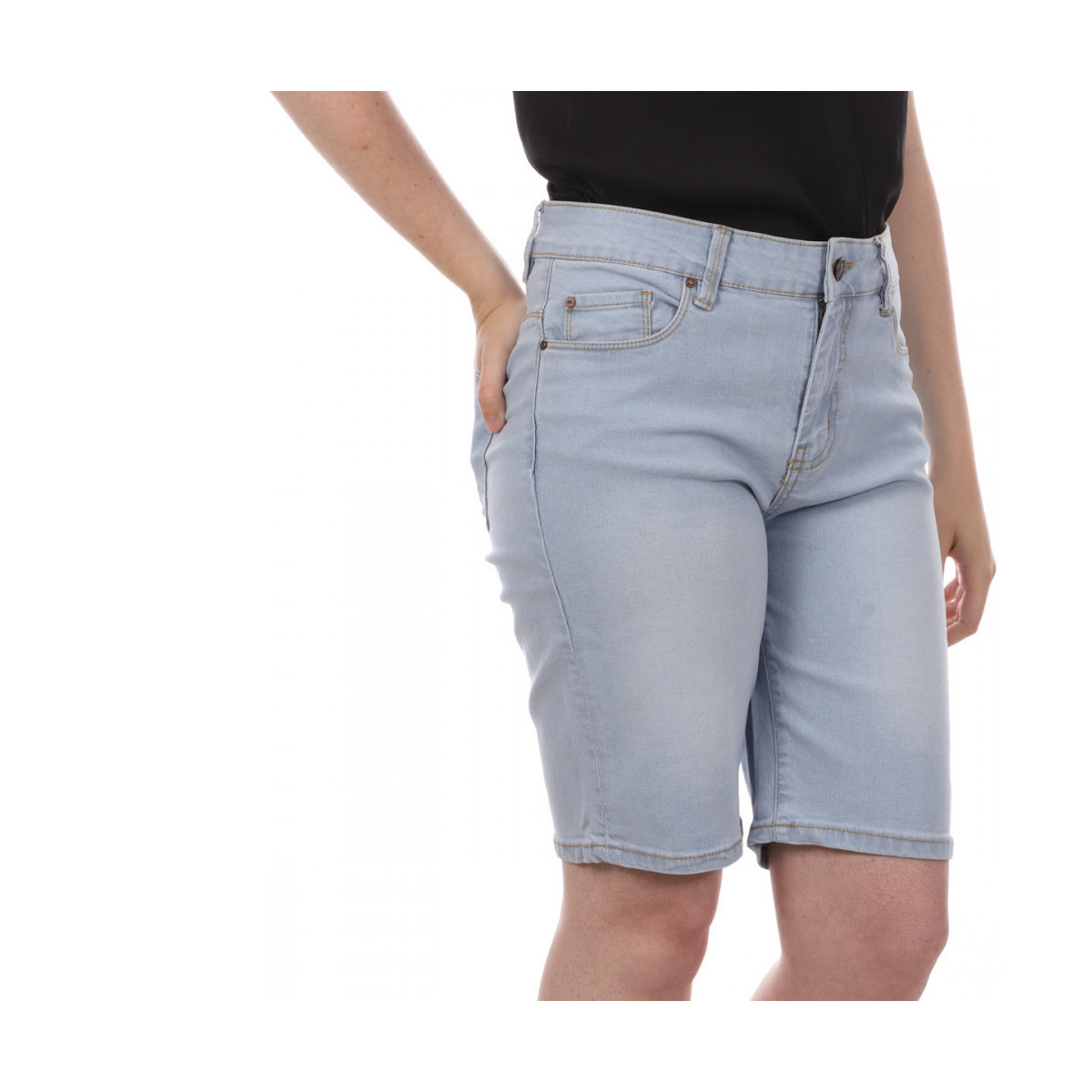 Kleidung Damen Shorts / Bermudas Lee Cooper LEE-010074 Blau