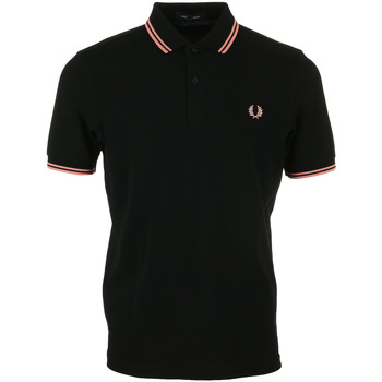 Fred Perry Twin Tipped Shirt Schwarz