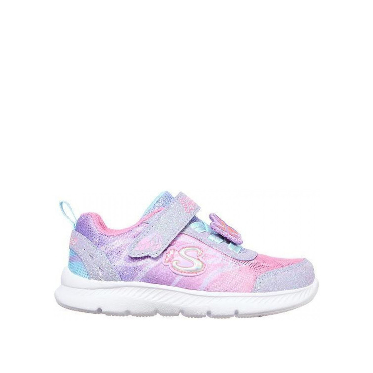 Schuhe Kinder Sneaker Skechers Comfy flex 2.0 - lil flutters Rosa