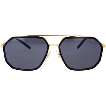 Uhren & Schmuck Sonnenbrillen D&G Dolce&Gabbana Sonnenbrille DG2285 02/81 Polarisiert Gold