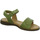 Schuhe Mädchen Sandalen / Sandaletten Froddo Schuhe Lore Leaves 3150205-7 olive 3150205-7 Grün