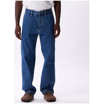 Kleidung Herren Straight Leg Jeans Obey Hardwork carpenter denim Blau