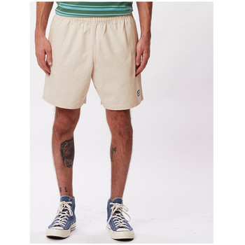 Kleidung Herren Shorts / Bermudas Obey Easy relaxed twill short Beige