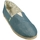 Schuhe Damen Leinen-Pantoletten mit gefloch Paez Original Raw W - Day Sparks Blue Stone Blau