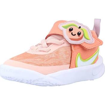 Schuhe Jungen Sneaker Low Nike TEAM HUSTLE D 10 LIL BA Orange