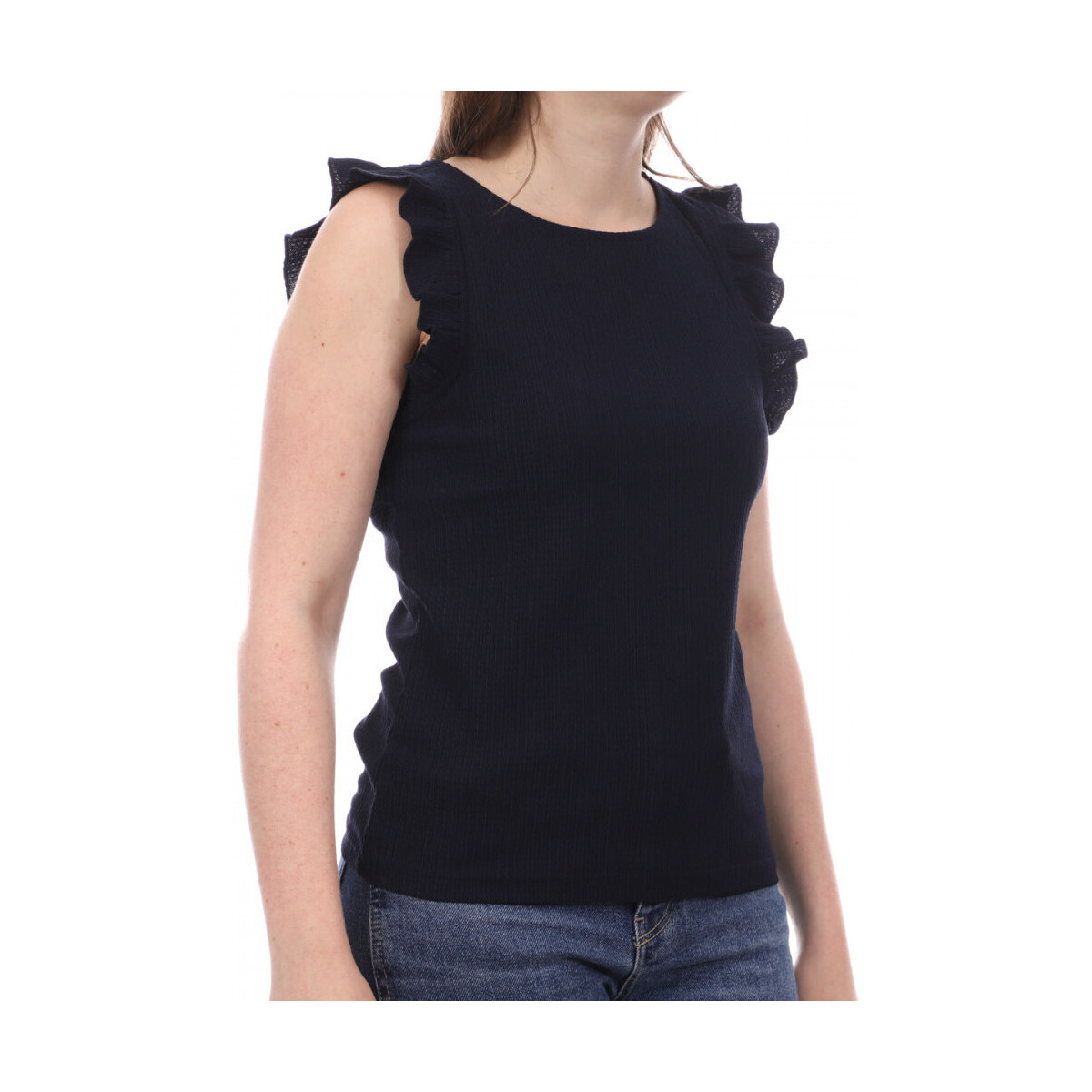 Kleidung Damen T-Shirts & Poloshirts Vero Moda 10265093 Blau