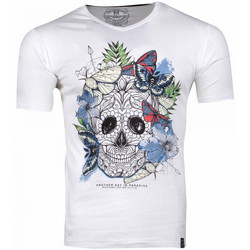 Kleidung Herren T-Shirts & Poloshirts La Maison Blaggio MB-MEXICO Weiss