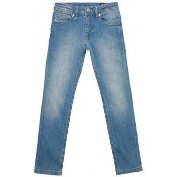 Kleidung Jungen Jeans Diesel THOMMER-J KXBCJ-K01 Blau