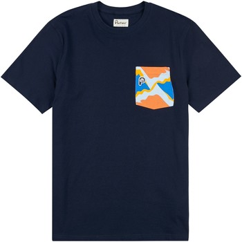 Kleidung Herren T-Shirts Penfield T-shirt  Printed Chest Pocket Blau