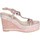 Schuhe Damen Sandalen / Sandaletten Keys K-6641 Rosa