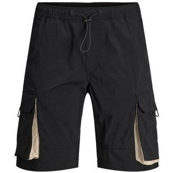 Kleidung Herren Shorts / Bermudas Jack & Jones 12205473 CARGO-BLACK Schwarz