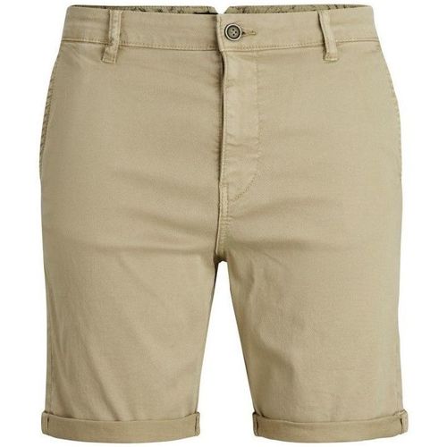 Kleidung Herren Shorts / Bermudas Jack & Jones 12188326 FRED-WHITE PEPPER Beige