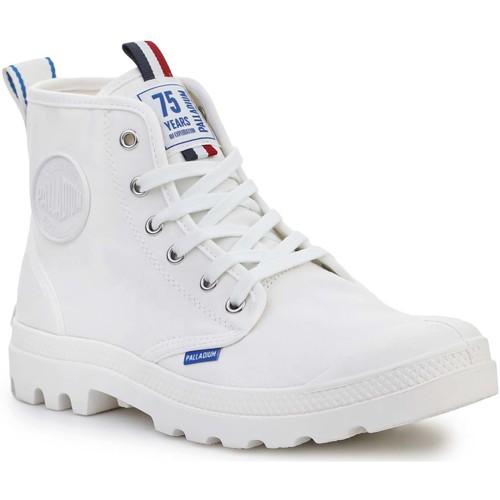Schuhe Sneaker High Palladium PAMPA HI DARE 75 STAR WHITE 77893-116-M Weiss