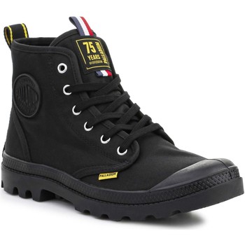 Schuhe Sneaker High Palladium PAMPA HI DARE 75 BLACK/BLACK 77983-001-M Schwarz
