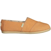 Schuhe Damen Leinen-Pantoletten mit gefloch Paez Gum Classic W - Panama Burnt Orange Orange