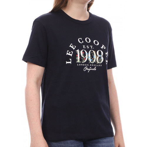 Kleidung Damen T-Shirts & Poloshirts Lee Cooper LEE-009548 Blau