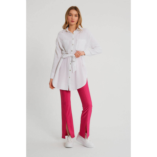 Robin-Collection Unbelegtes Hemd Der M Weiss