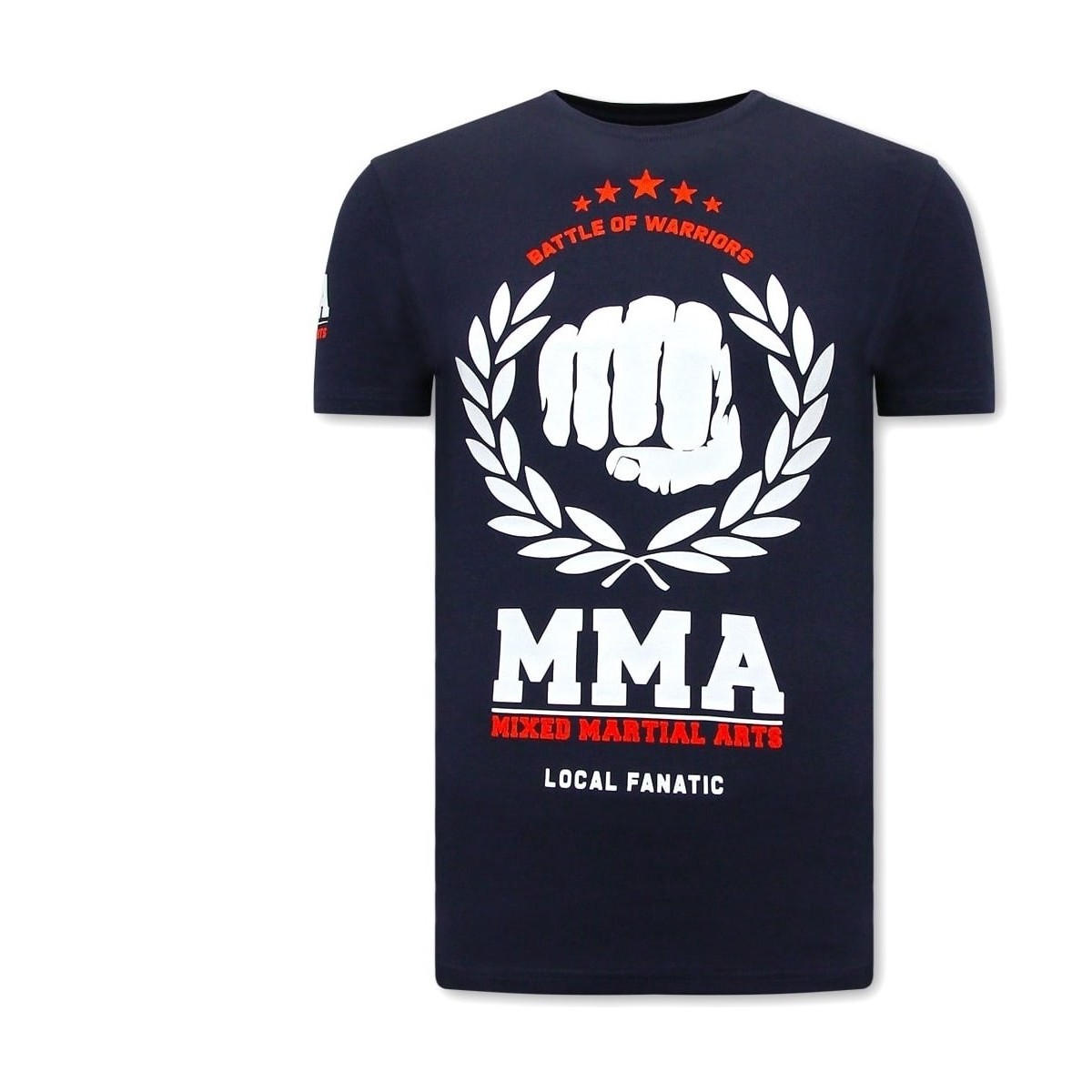 Kleidung Herren T-Shirts Local Fanatic MMA Fighter Blau