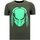 Kleidung Herren T-Shirts Local Fanatic Mit Aufdruck Predator Neon Grün