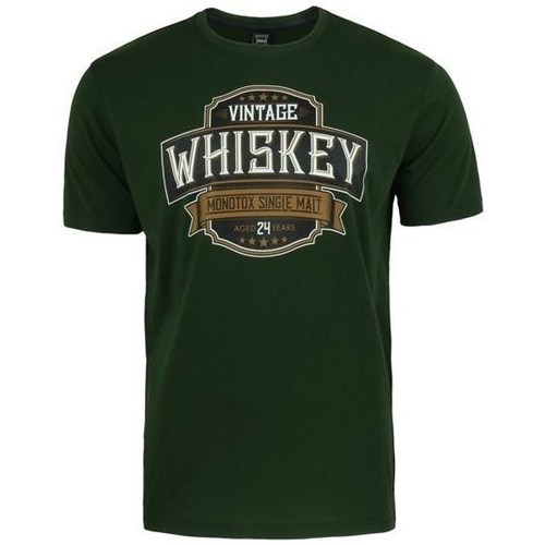 Kleidung Herren T-Shirts Monotox Whiskey Schwarz